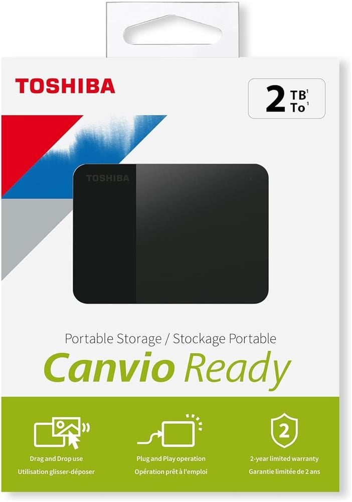 TOSHIBAToshiba 2TB Canvio Ready 2.5