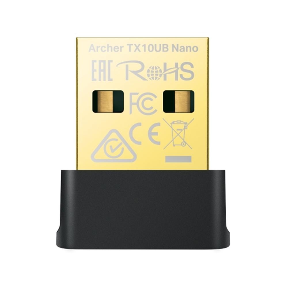TP-LINKTp-Link Archer TX10UB Nano 900 Mbps Wifi 6 Kablosuz USB + Bluetooth Adaptör AX9008885020624526