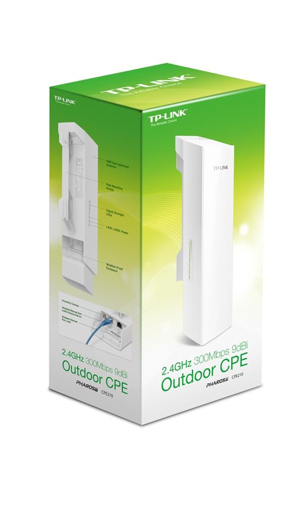 TP-LINKTp-Link CPE210 Outdoor 300 Mbps 9dBi Dış Mekan Access Point6935364071677