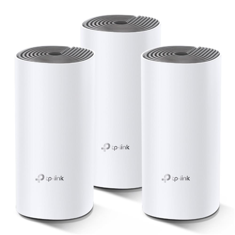 TP-LINKTp-Link DECO E4 3Lü Paket AC1200 Tüm Evi Kapsayan Mesh Wifi Sistemi6935364086794