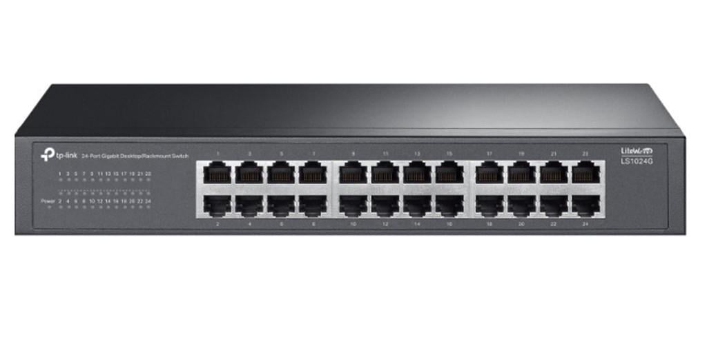 TP-LINKTp-Link LS1024G 24 Port 10-100-1000 Mbps Switch Metal Kasa1210002602136