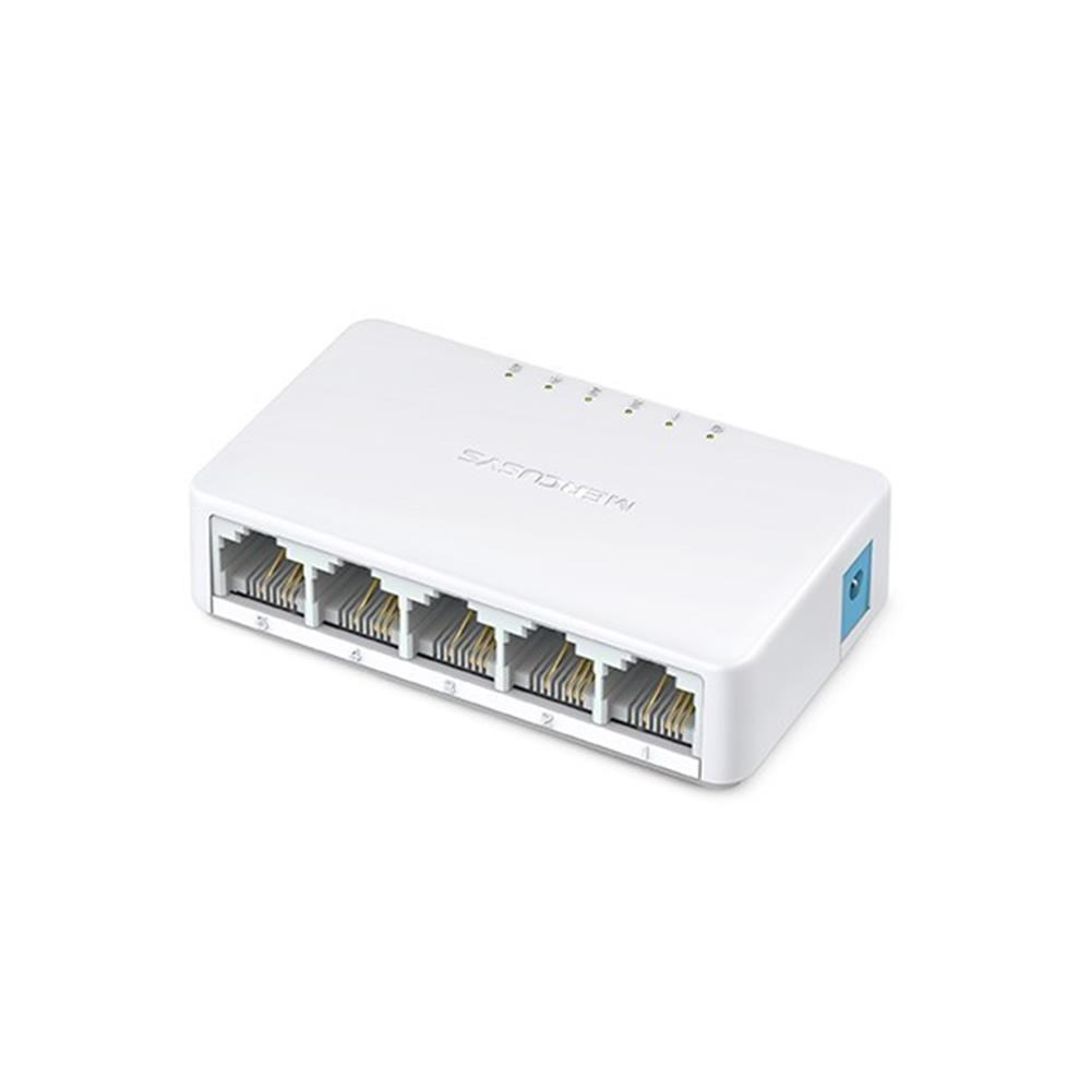 TP-LINKTp-Link Mercusys MS105 5 Port 10-100 Mbps Switch Plastik Kasa6957939000363