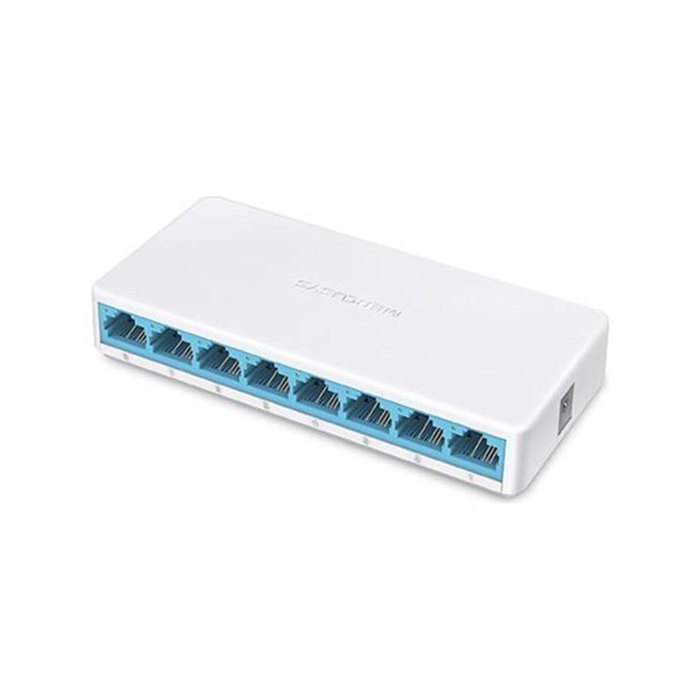 TP-LINKTp-Link Mercusys MS108 8 Port 10-100 Mbps Switch Plastik Kasa6957939000387