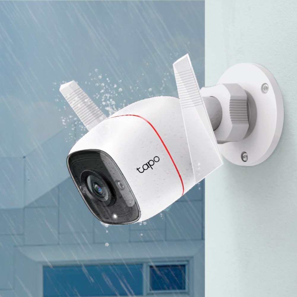 TP-LINKTP-Link Tapo TC65 2K Gece Görüşlü Wi-Fi Dış Mekan Kamera4897098687635