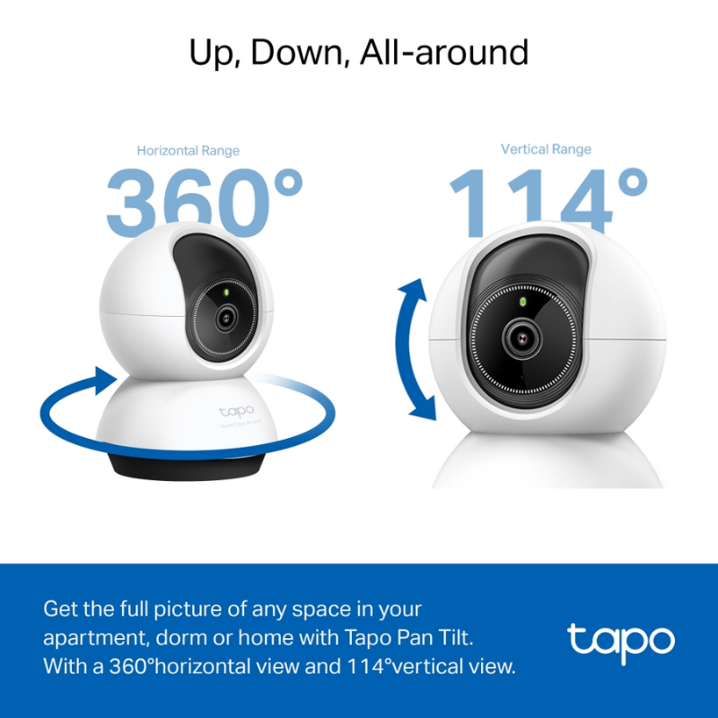 TP-LINKTP-Link TC74 Pan-Tilt AI Ev Güvenliği Wi-Fi Kamera8885021371702