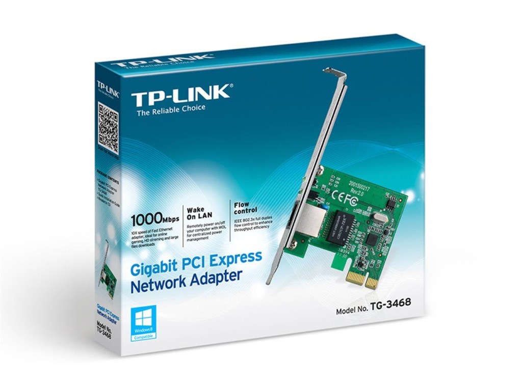 TP-LINKTp-Link TG-3468 Gigabit PCI Express Ethernet Kartı6935364001049