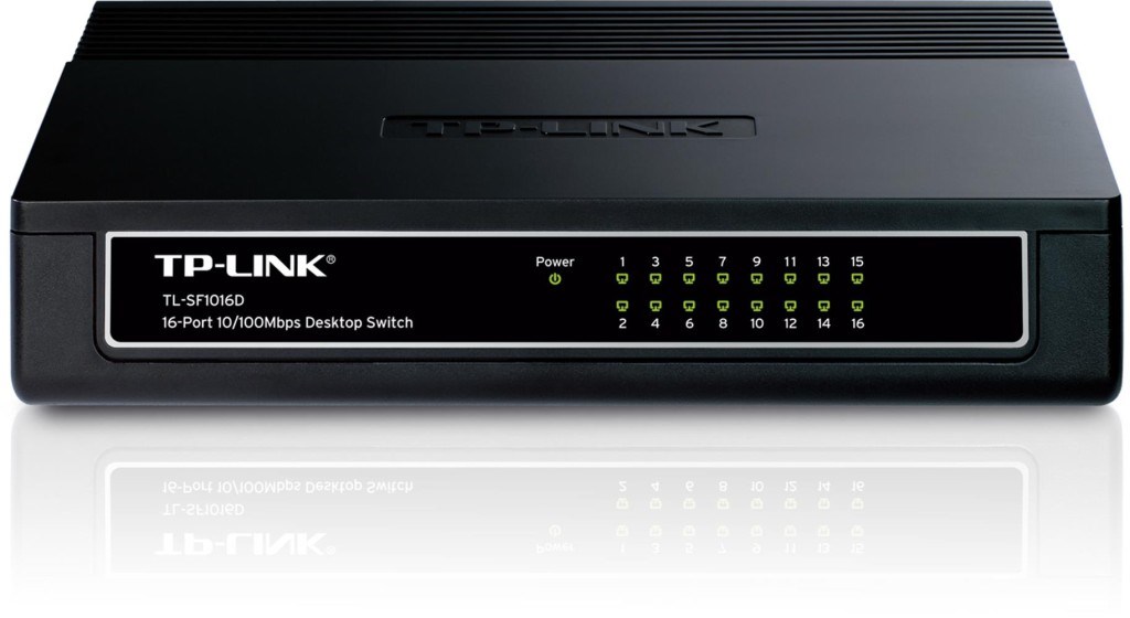 TP-LINKTp-Link TL-SF1016D 16 Port 10-100 Mbps Switch Plastik Kasa6935364020293