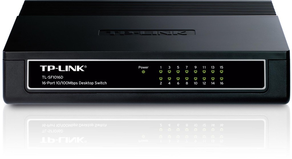 TP-LINKTp-Link TL-SF1016D 16 Port 10-100 Mbps Switch Plastik Kasa6935364020293