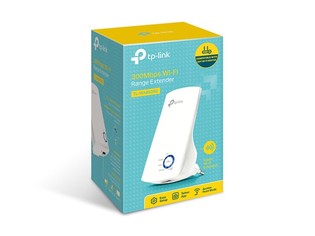 TP-LINKTp-Link TL-WA850RE 300 Mbps Wifi Range Extender-Menzil Genişletici6935364070199