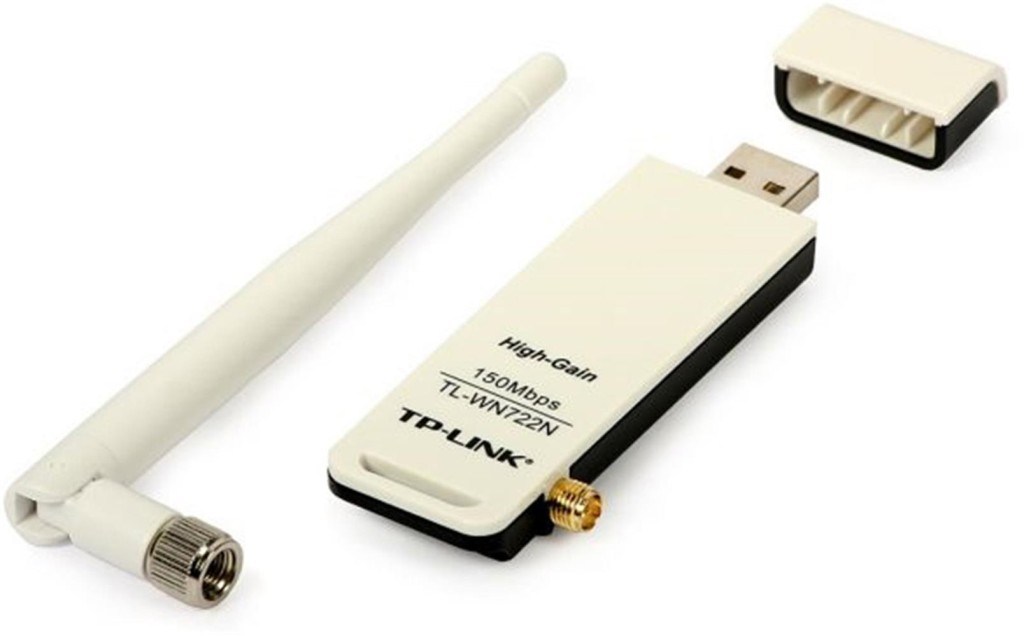 TP-LINKTp-Link TL-WN722N 150 Mbps Antenli Kablosuz USB Adaptör6935364050467