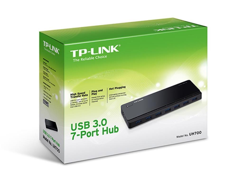 TP-LINKTp-Link UH700 USB 3.0 7 Port Hub - Çoğaltıcı6935364010065