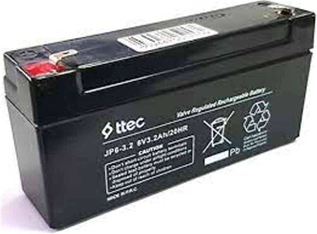 TTEC PLUSTtec 6V 3.2AH Bakımsız Kuru Akü8694470517292