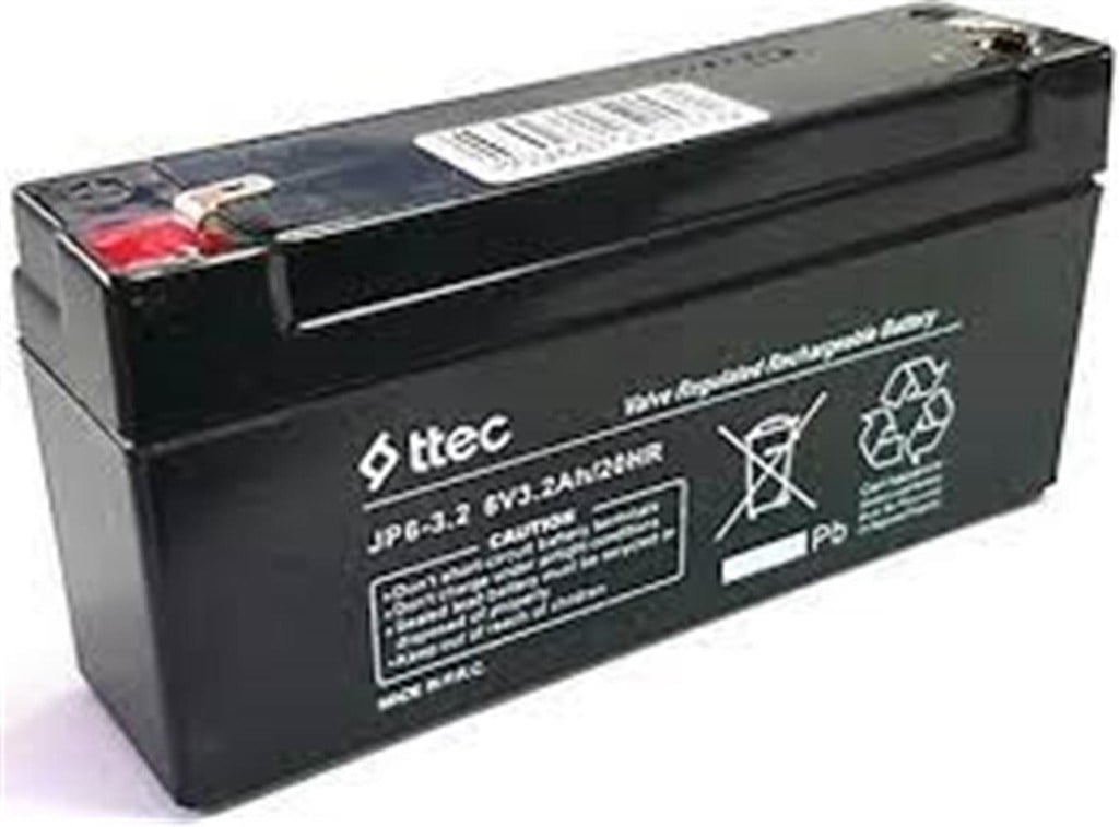TTEC PLUSTtec 6V 3.2AH Bakımsız Kuru Akü8694470517292