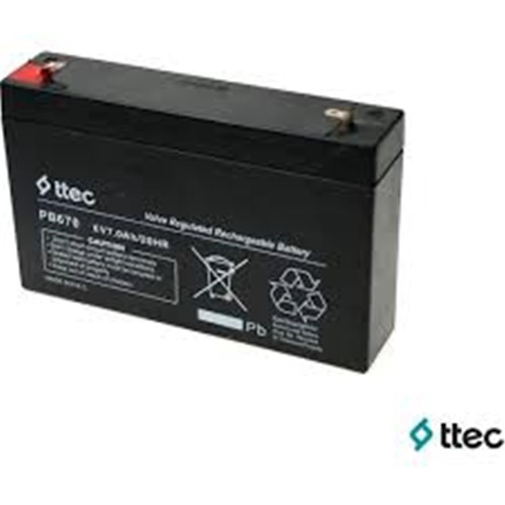 TTEC PLUSTtec 6V 7AH Bakımsız Kuru Akü8694470927404