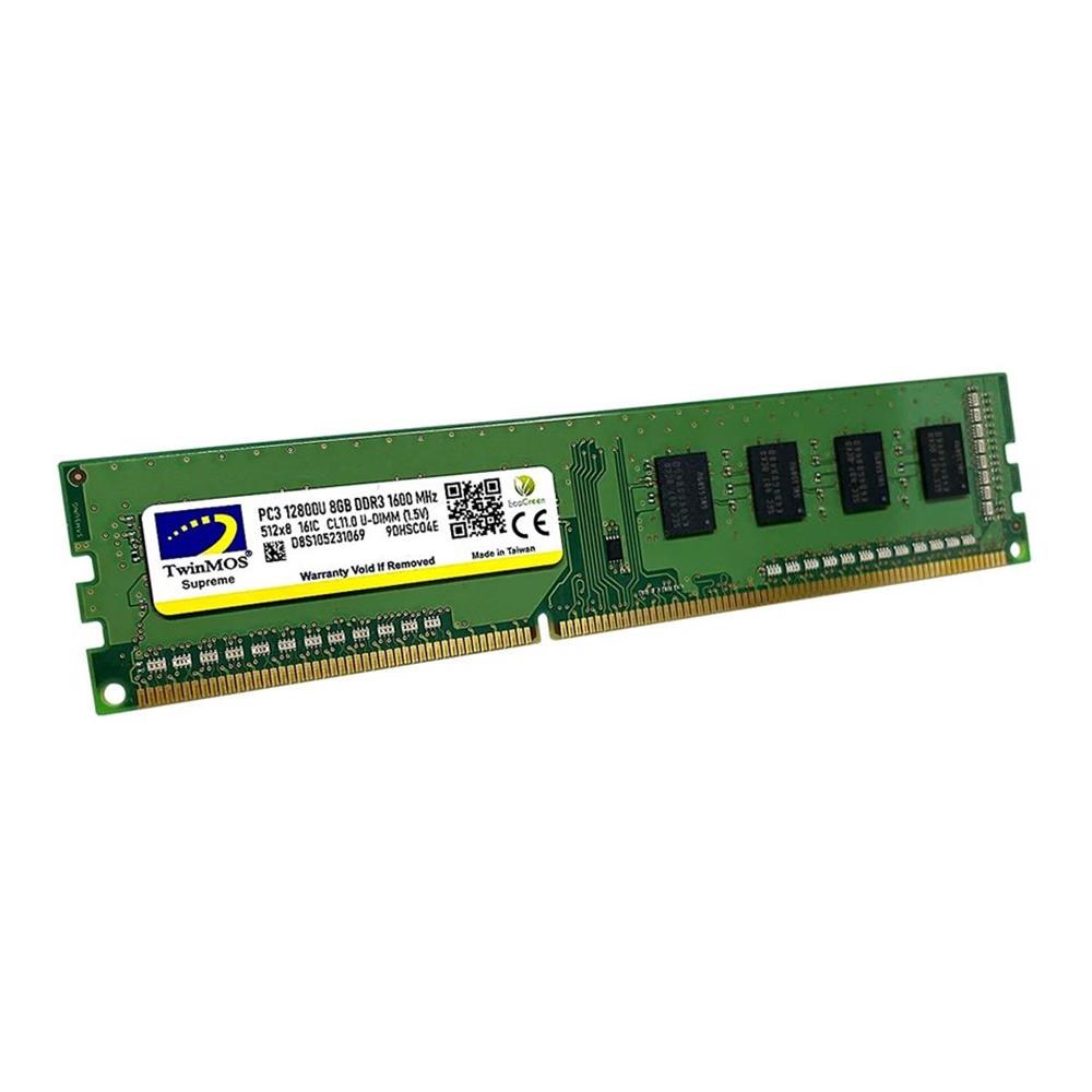 TWINMOSTwinMOS DDR3 8GB 1600MHz 1.5V MDD38GB1600D Desktop Pc Ram6291104607156