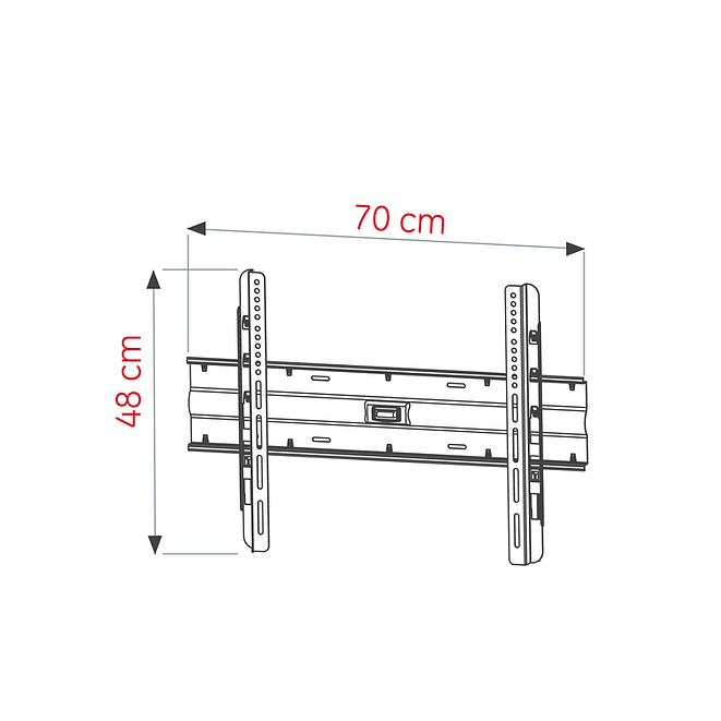 UltimateUltimate SL-700 42''-75'' Kilitli Sabit Tv Askı Aparatı 45 KgSL-700