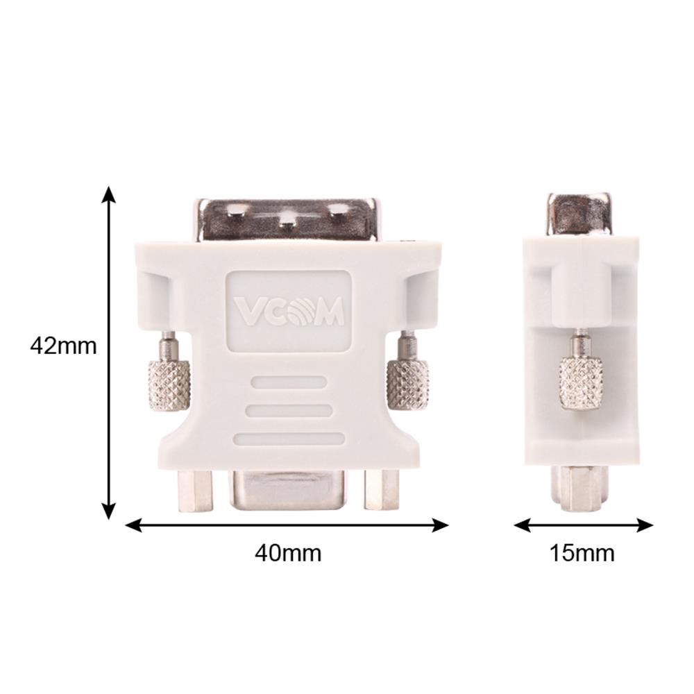 VCOMVcom CA301 Dvi 24+5 Erkek To Vga Dişi Dönüştürücü4895182224001