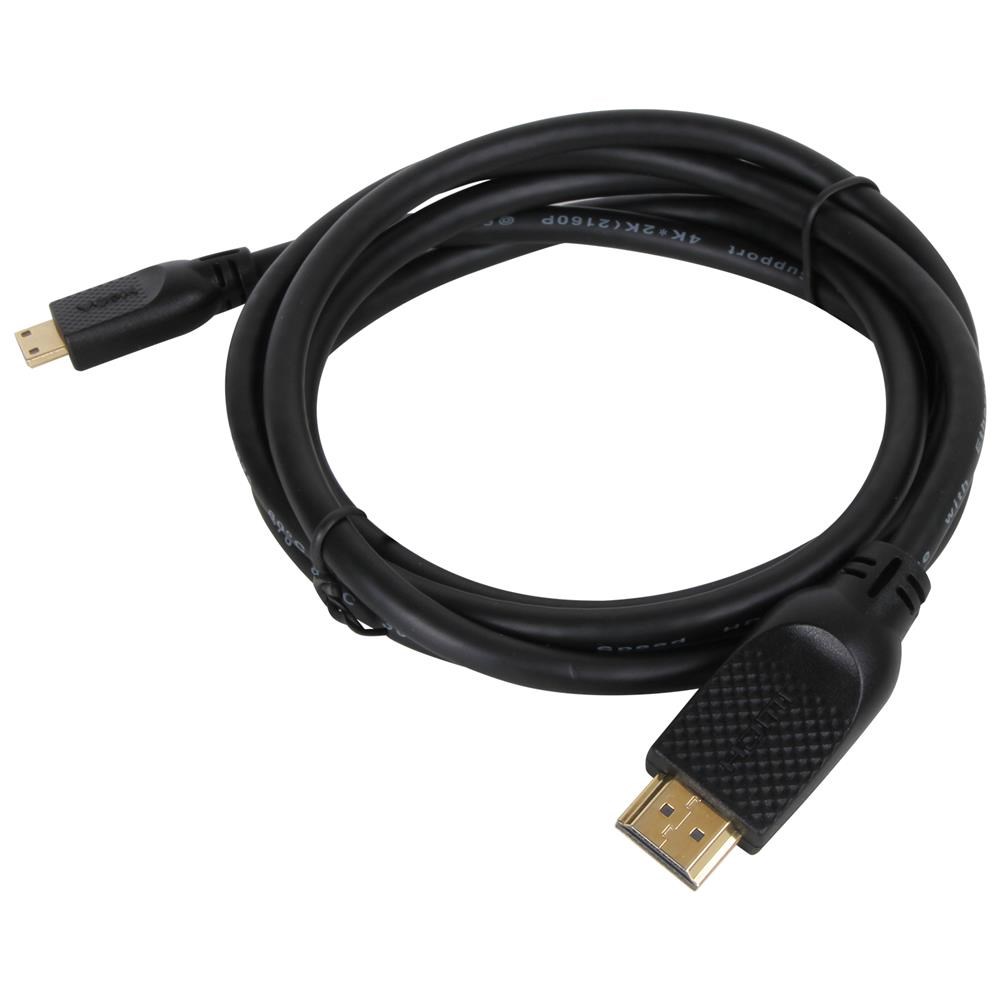 VCOMVcom CG583-1.8 Siyah 1.8MT Hdmi To Mini Hdmi Erkek Kablo4895182205642