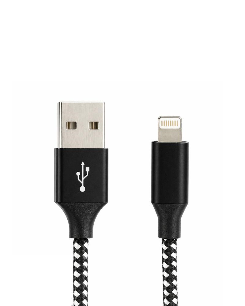 VCOMVcom CU251 Lightning to USB 3m 12W (5V-2.4A) Örgülü Şarj Kablosu4895182218925
