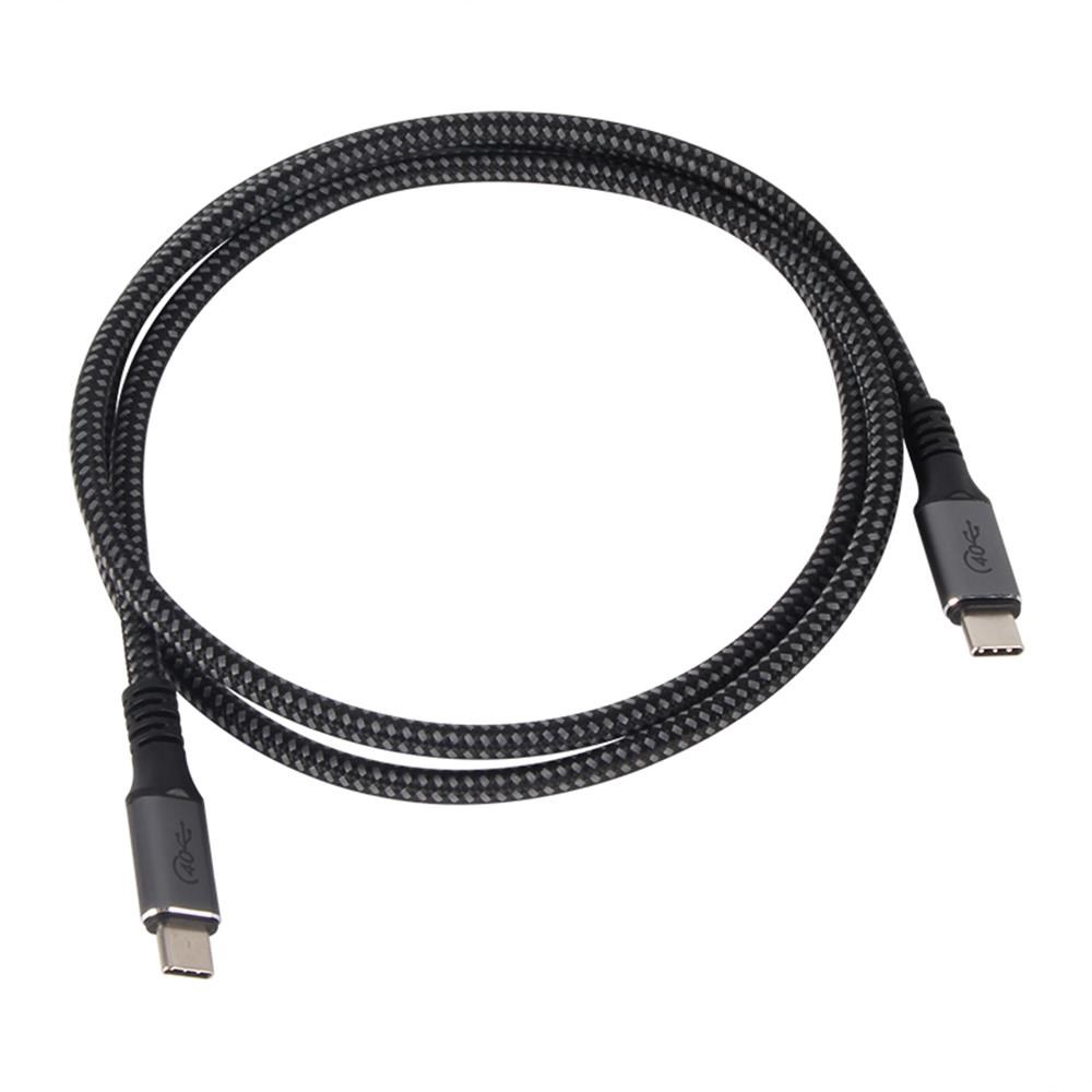 VCOMVcom CU520M-2.0 Type-C to Type-C 2m 20Gbps USB4 5A Şarj Kablosu4895182217812