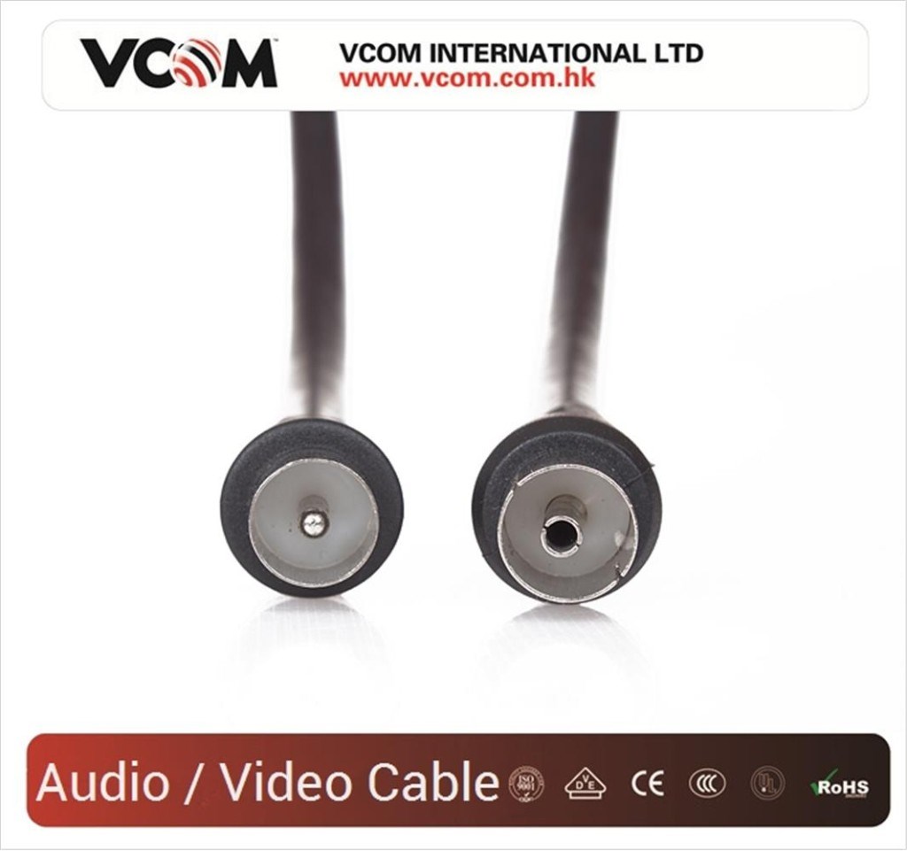 VCOMVcom CV602-B 5mt Analog Siyah Tv Uzatma4895182219618