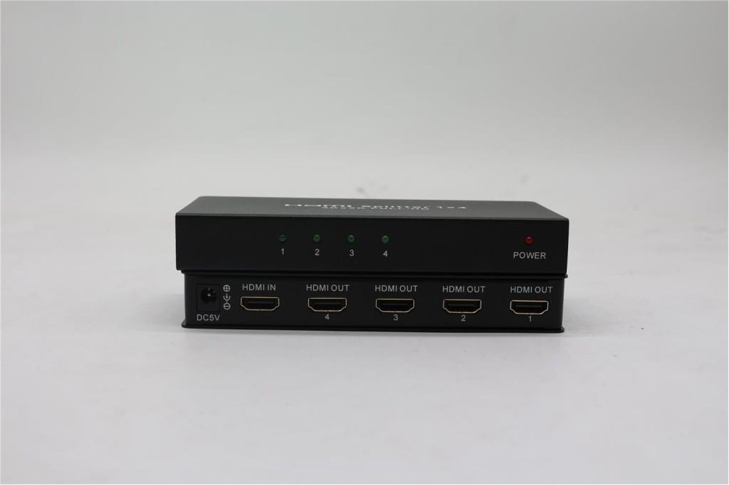 VCOMVcom DD444 1-4 Port 1.4V 4k@30hz Metal Hdmi Splitter4895182249387