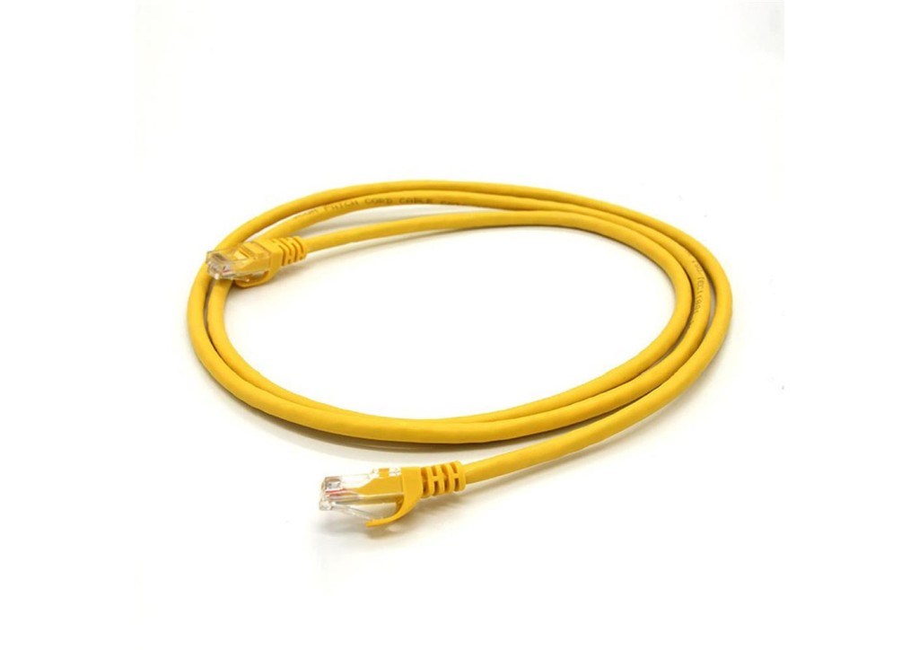 VCOMVcom NP611B-Y-2.0 Cat6 2.0MT Sarı Utp Patch Kablo4895182236486