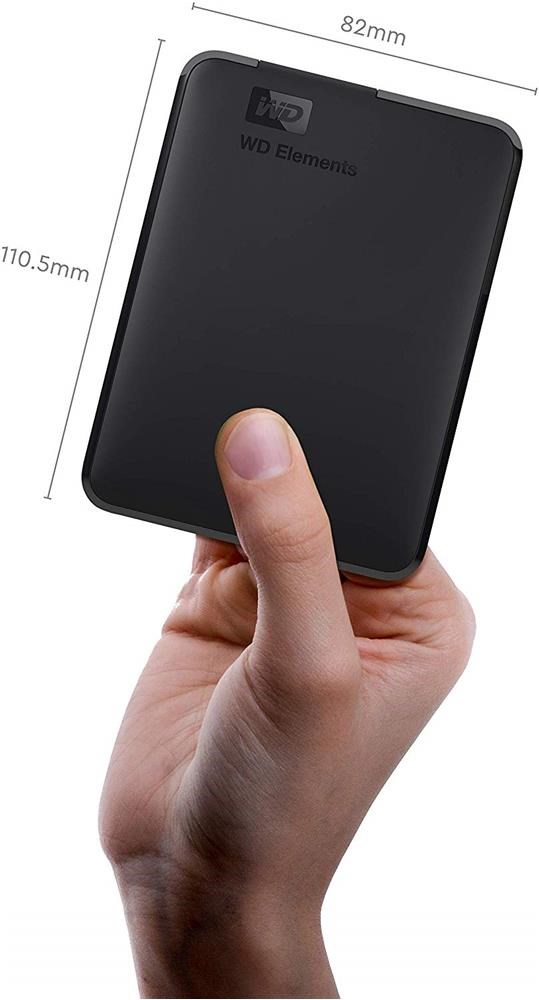 WESTERN DIGITALWd 5TB Elements Portable External Hard Drive, USB 3.0 - WDBU6Y0050BBK-WESN Harici Harddisk718037871899