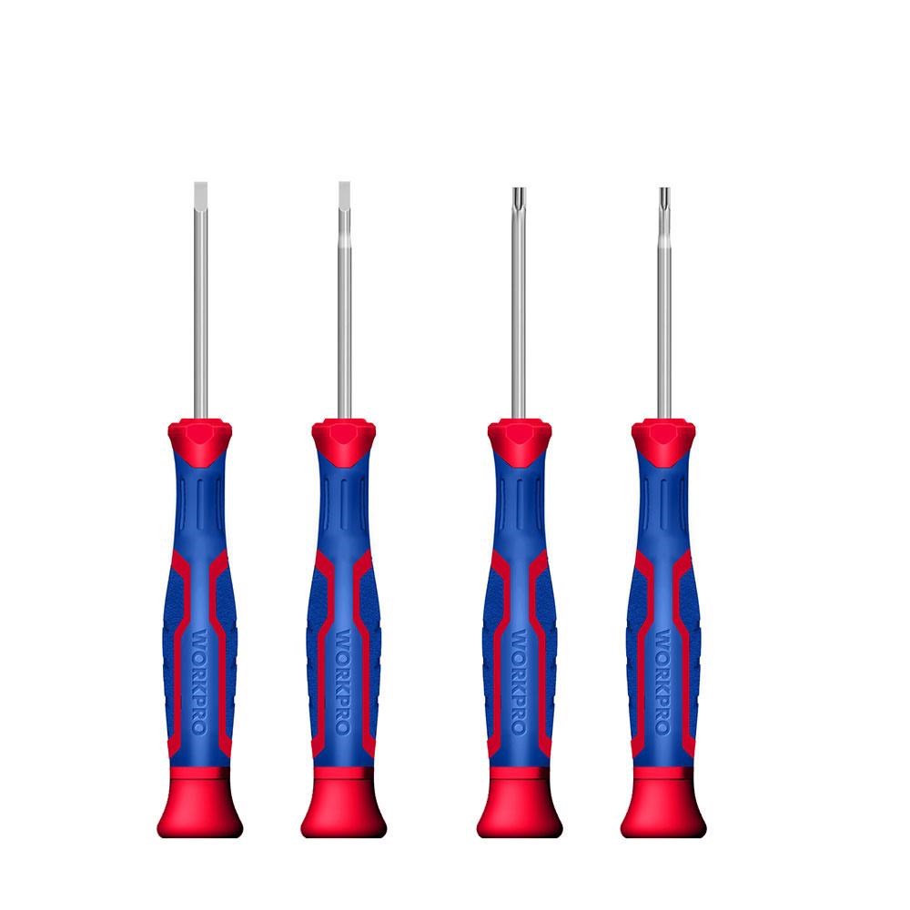 WorkproWORKPRO WP200510 7 Parça Profesyonel CR-V Manyetik Hassas Torx Tornavida SetiWP200510