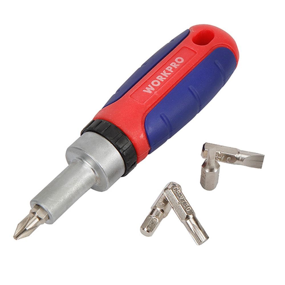 WorkproWORKPRO WP200517 38 Parça Profesyonel CR-V Cırcırlı Bits Tornavida SetiWP200517