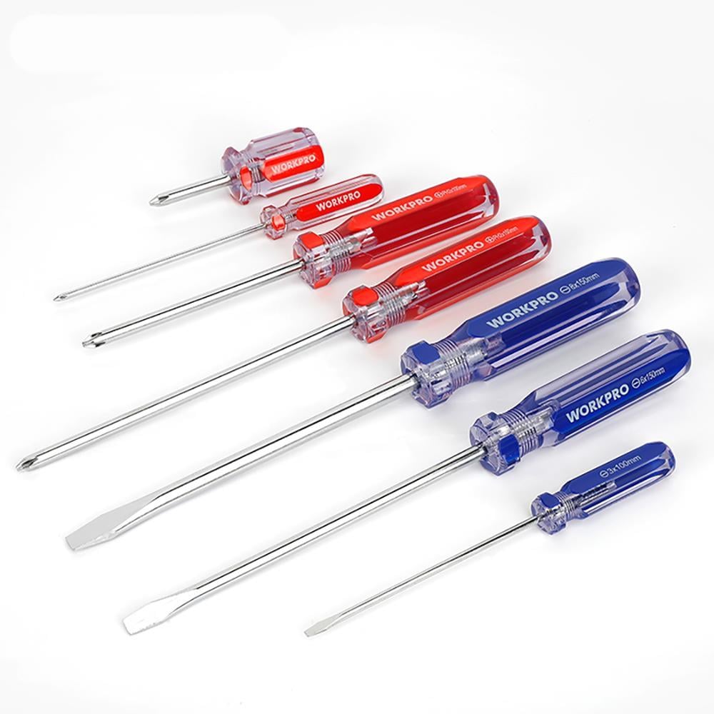 WorkproWORKPRO WP200533 7 Parça CR-V Manyetik Profesyonel Tornavida SetiWP200533