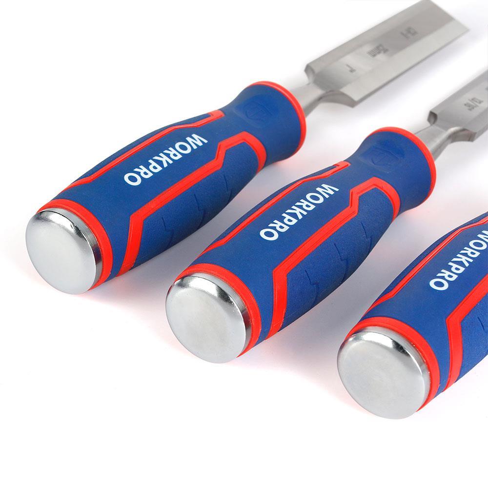 WorkproWORKPRO WP201301 12-20-25MM Üçlü Profesyonel İskarpela SetiWP201301