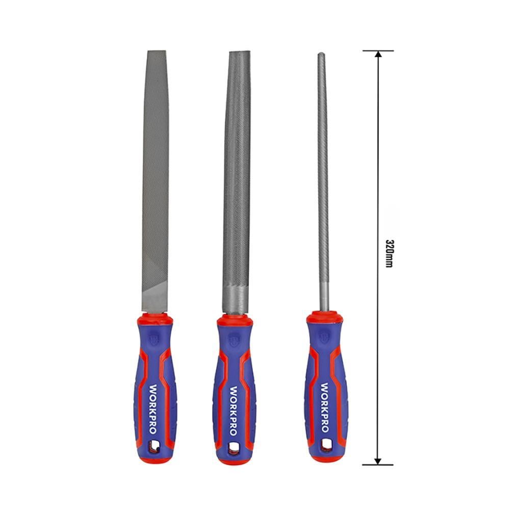 WorkproWORKPRO WP201702 3 Parça 200mm Ağır Hizmet Tipi Metal Eğe SetiWP201702