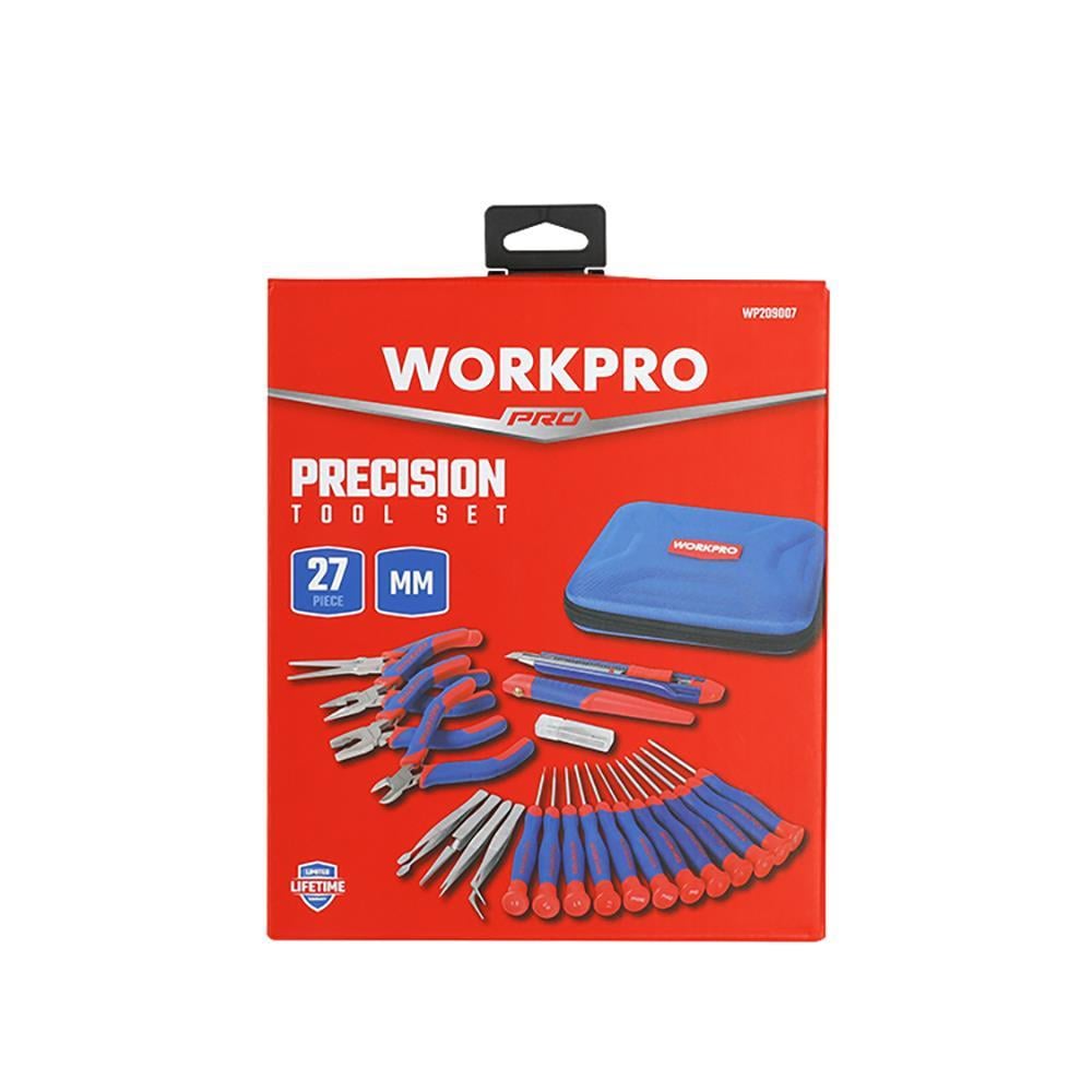 WorkproWORKPRO WP209007 27 Parça Profesyonel Hassas Tamir/Bakım Alet SetiWP209007