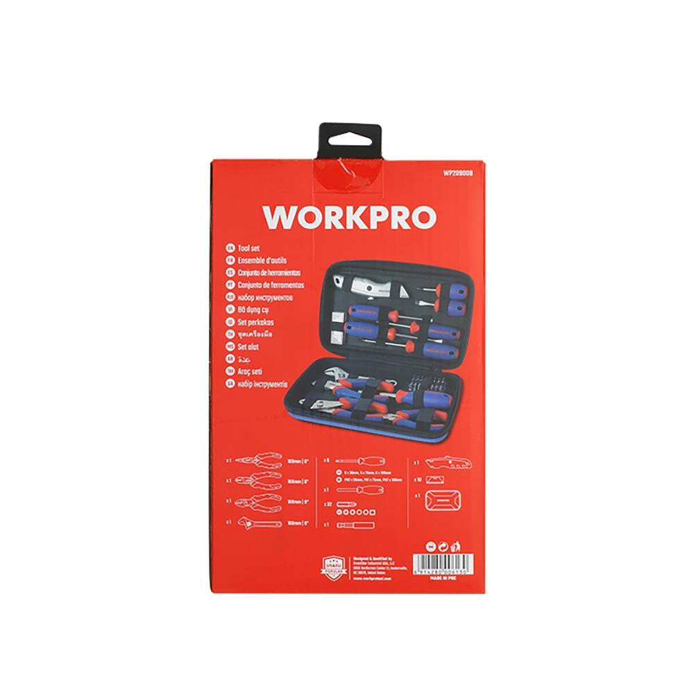 WorkproWORKPRO WP209008 56 Parça Profesyonel Tamir/Bakım Alet SetiWP209008