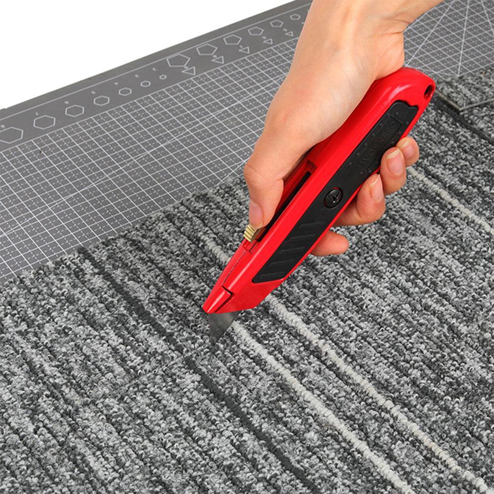 WorkproWORKPRO WP213005 Alüminyum Gövde Geri Çekilebilir Rötuş Maket Bıçağı + 3 Adet Yedek BıçakWP213005