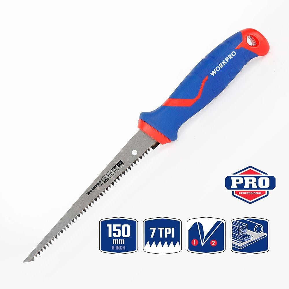 WorkproWORKPRO WP215016 150mm Hızlı Kesim Profesyonel Alçıpan TesteresiWP215016