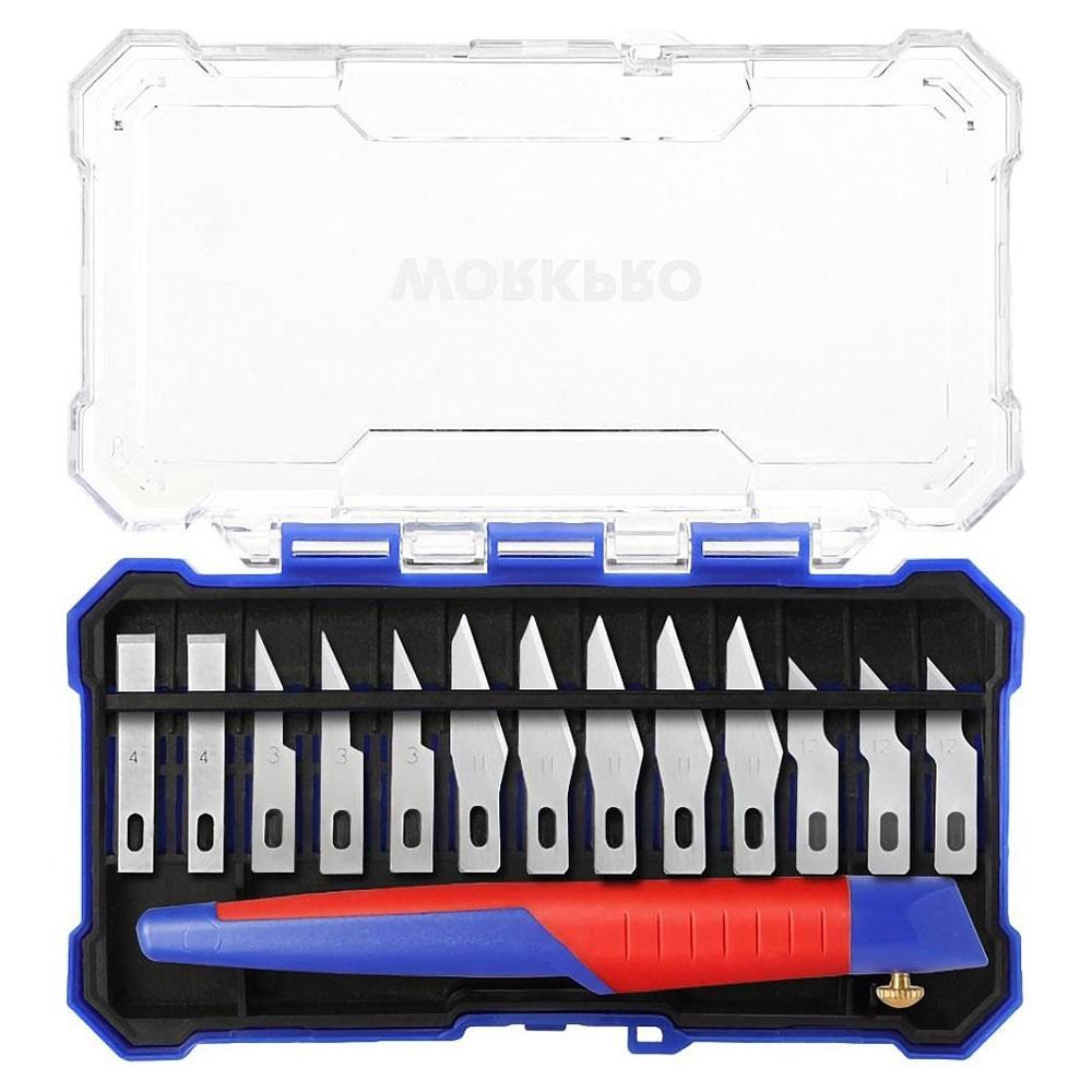 WorkproWORKPRO WP219005 14 Parça Profesyonel Hobi Maket Bıçağı SetiWP219005