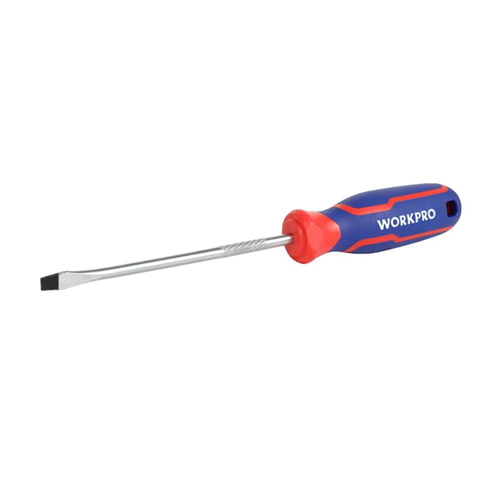 WorkproWORKPRO WP221020 6.5x150mm CR-V Manyetik Profesyonel Düz TornavidaWP221020