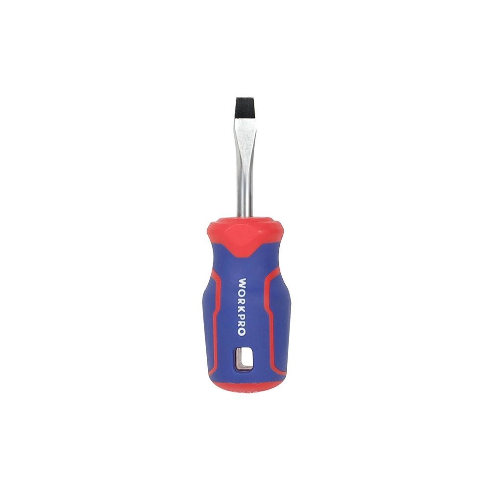 WorkproWORKPRO WP221024 6.5x38mm CR-V Manyetik Profesyonel Düz Topaç TornavidaWP221024