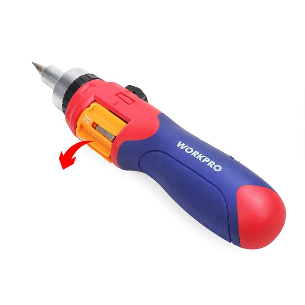 WorkproWORKPRO WP221056 24 Parça Profesyonel CR-V Cırcırlı Bits Tornavida SetiWP221056