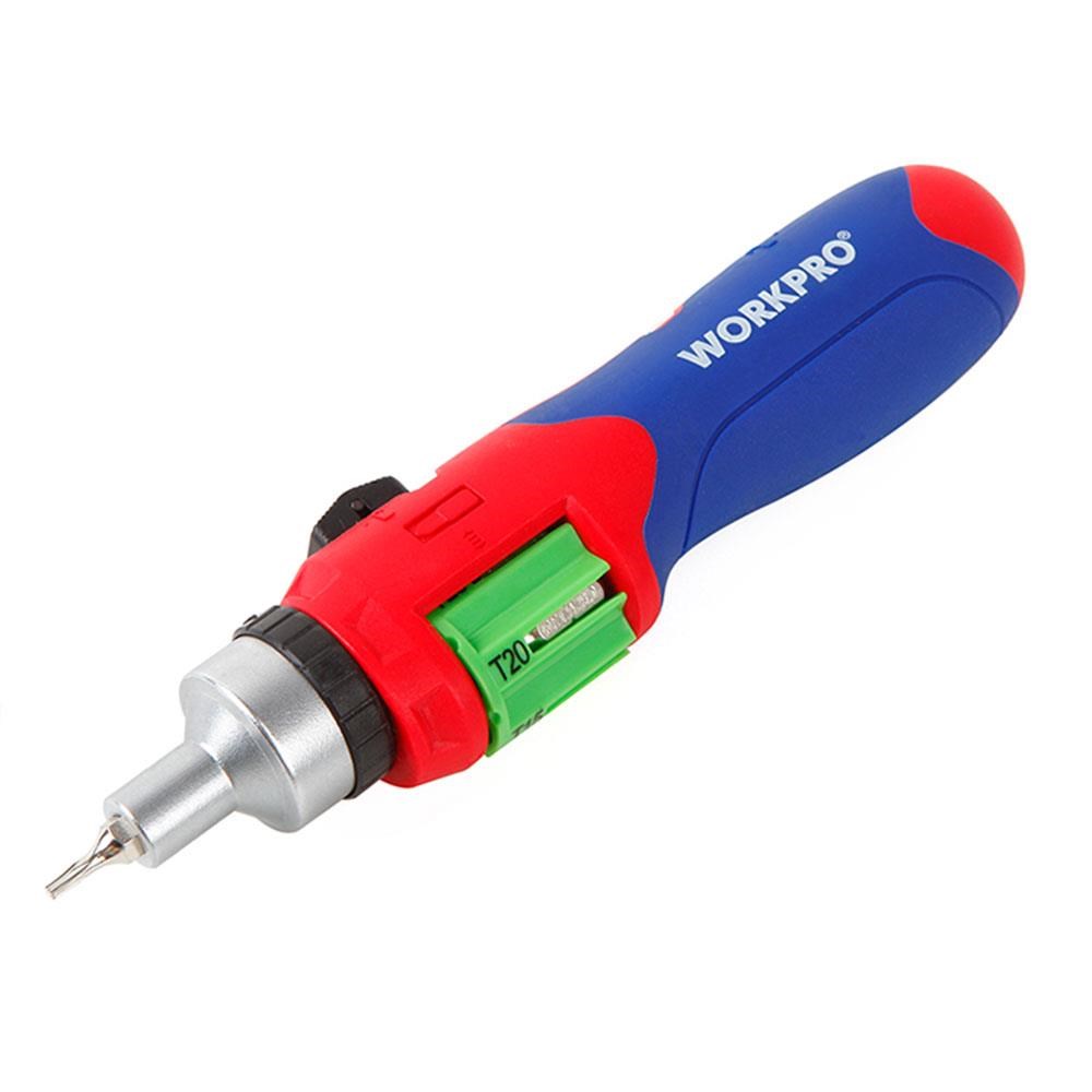 WorkproWORKPRO WP221056 24 Parça Profesyonel CR-V Cırcırlı Bits Tornavida SetiWP221056