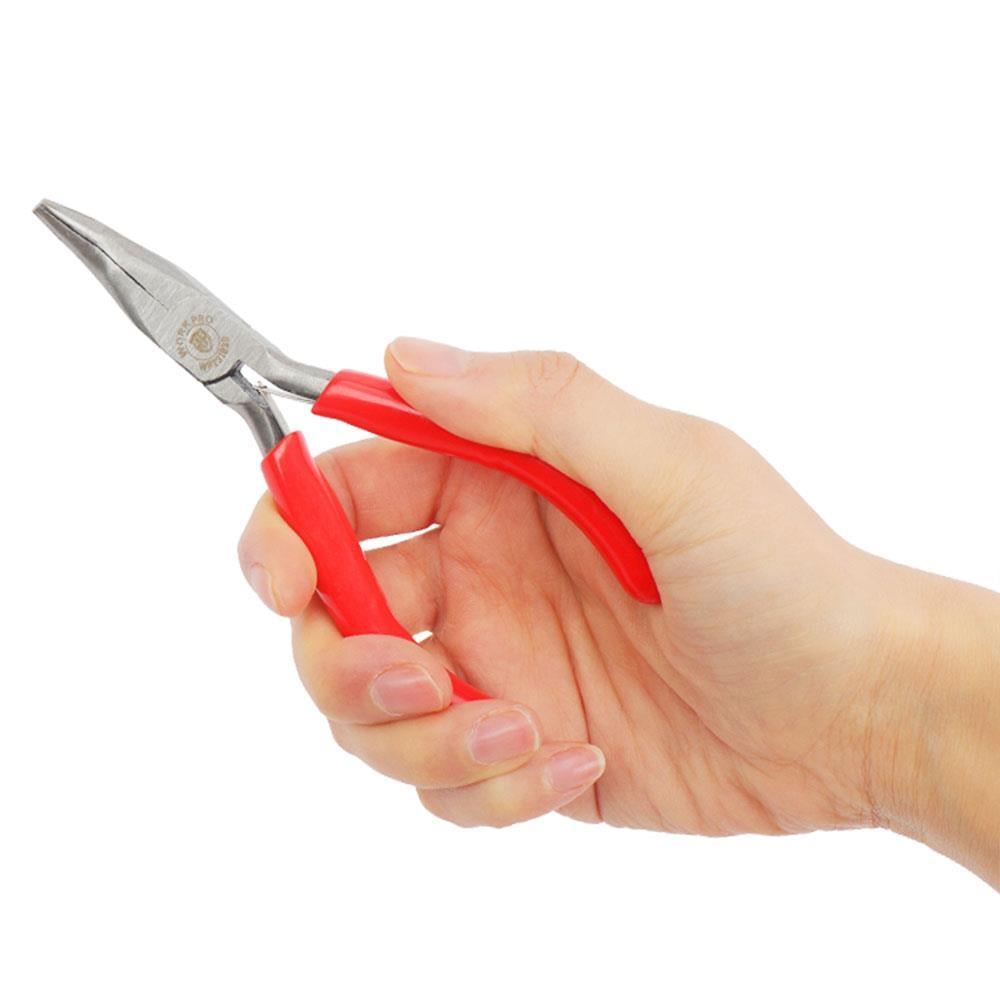 WorkproWORKPRO WP231039 145MM Elektronikçi Mini Eğri Kargaburnu PenseWP231039