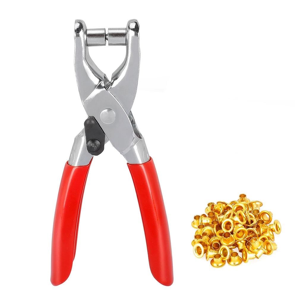 WorkproWORKPRO WP231079 140mm CR-V Profesyonel Kuşgözü Pense + 100 Adet 4,5mm Kuşgözü PerçinWP231079
