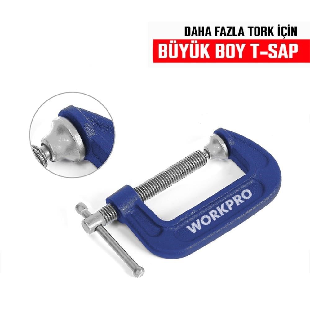 WorkproWORKPRO WP232017 50mm G Tipi İşkenceWP232017
