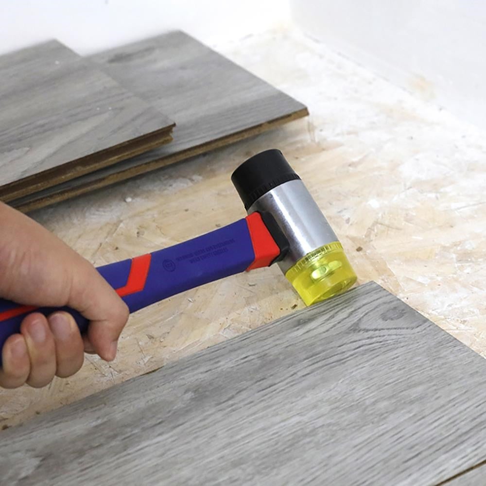 WorkproWORKPRO WP241036 40mm Fiberglas Saplı Çift Başlı Hassas Lastik ÇekiçWP241036
