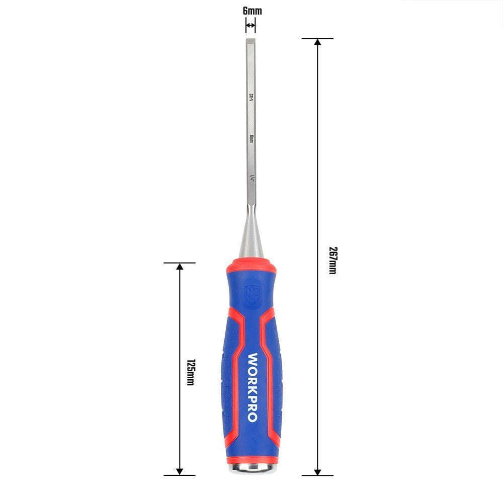 WorkproWORKPRO WP243004 6MM Profesyonel İskarpelaWP243004