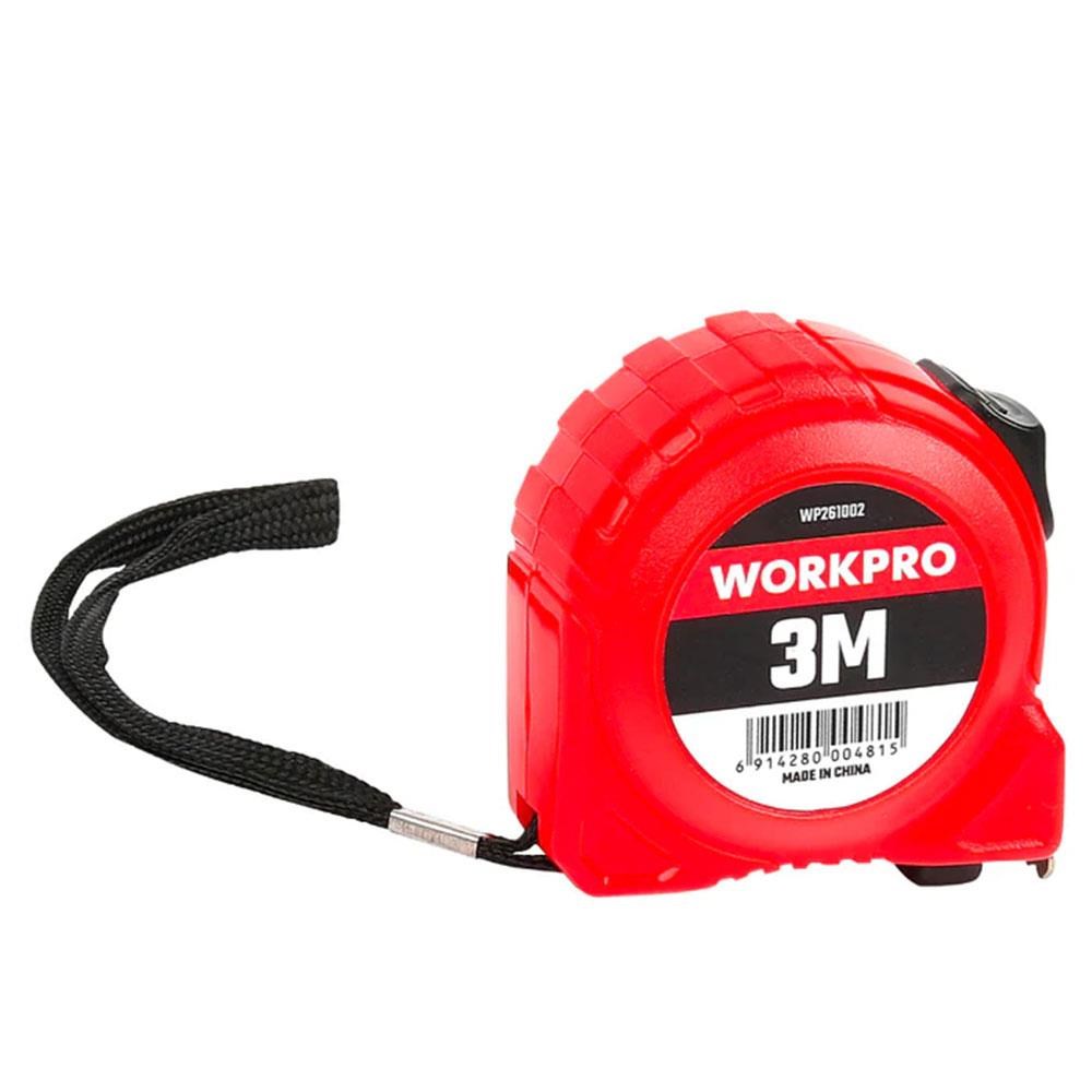 WorkproWORKPRO WP261002 3Mx16mm Beyaz Çelik Şerit MetreWP261002