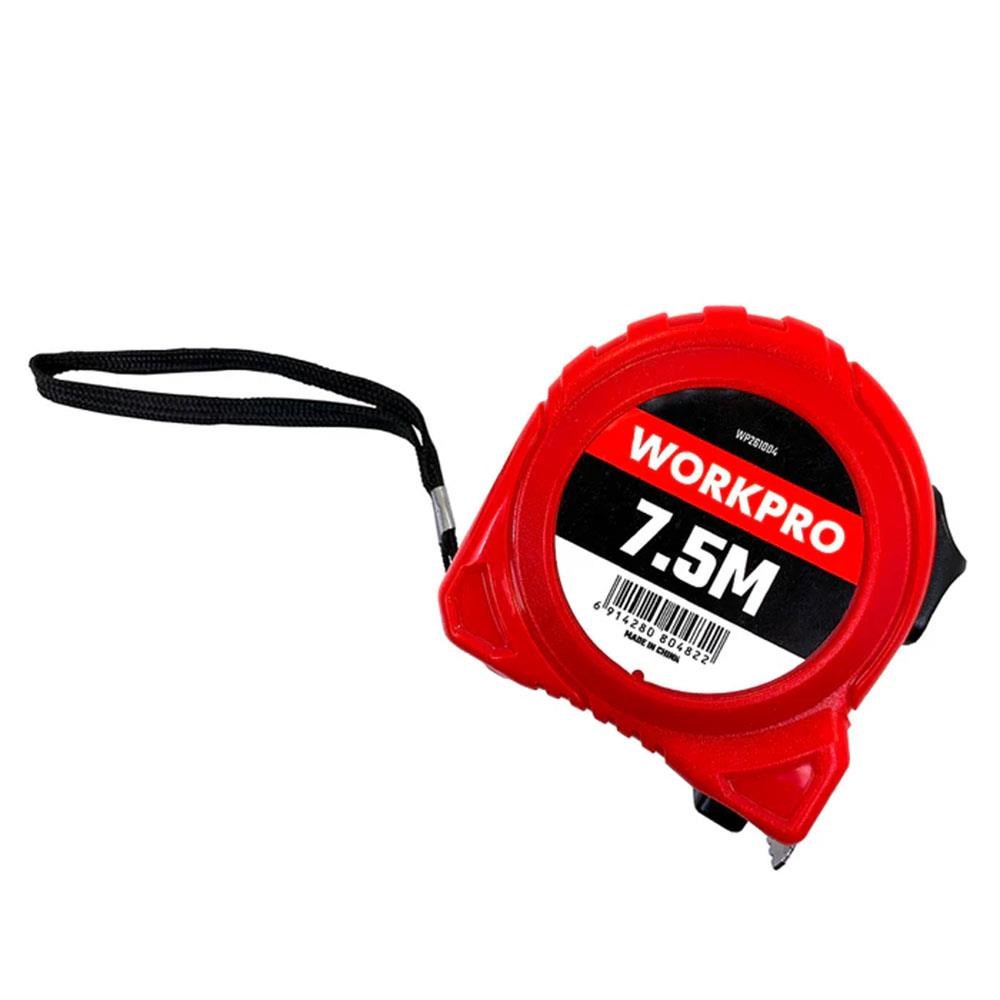 WorkproWORKPRO WP261004 7,5Mx25mm Beyaz Çelik Şerit MetreWP261004