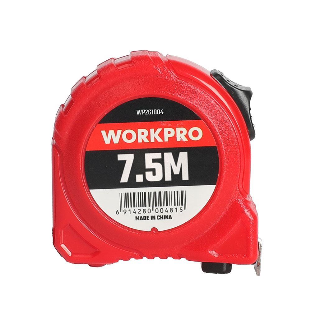 WorkproWORKPRO WP261004 7,5Mx25mm Beyaz Çelik Şerit MetreWP261004